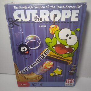 Cut the Rope Board Game – Mattel Games – Complete – Family/Kids Game – Ages 5+